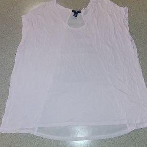 GAP Purple sheer short sleeve tshirt XXL